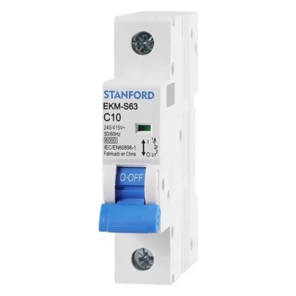 Interruptor Automatico 6KA. C. 1X10A Stanford 1