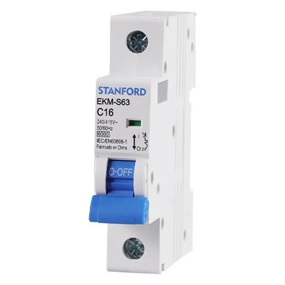 Interruptor Automatico 6KA. C. 1X16A Stanford 1