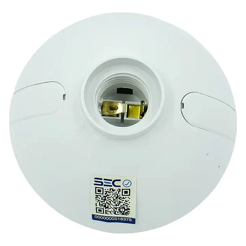 Portalampara Ovalado Plastico E-27 250V Stanford