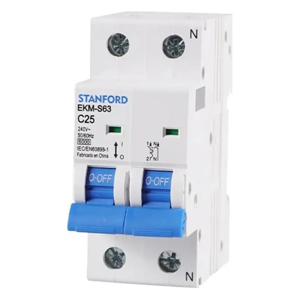 Interruptor Automatico 6KA. C. 2X25A Stanford 1