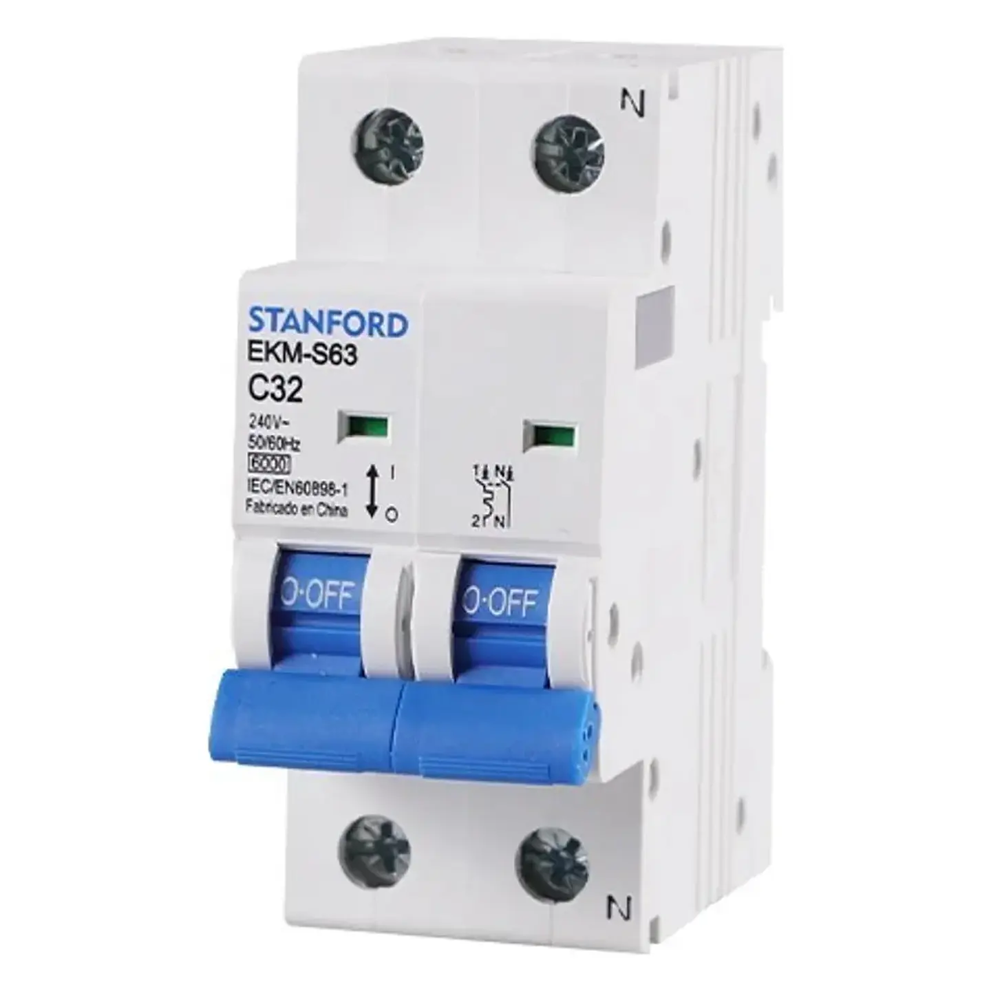Interruptor Automatico 6KA. C. 2X32A Stanford 1