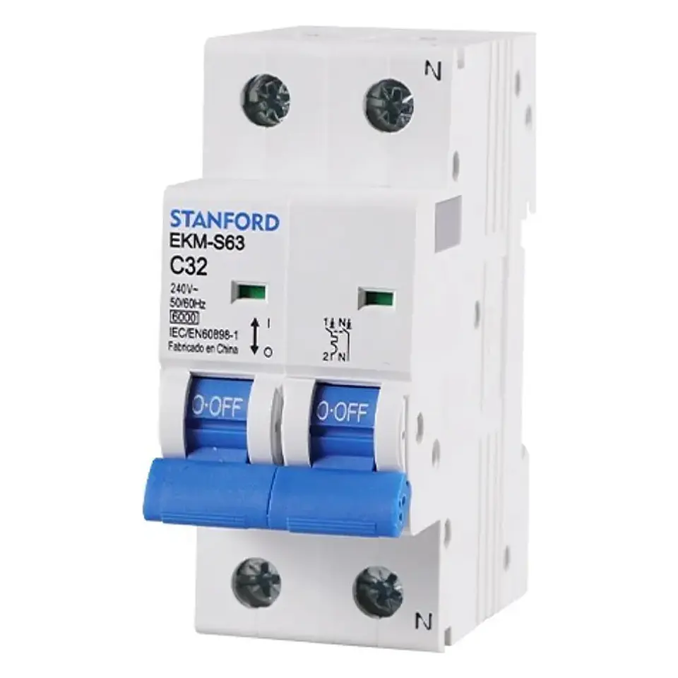 Interruptor Automatico 6KA. C. 2X32A Stanford 1