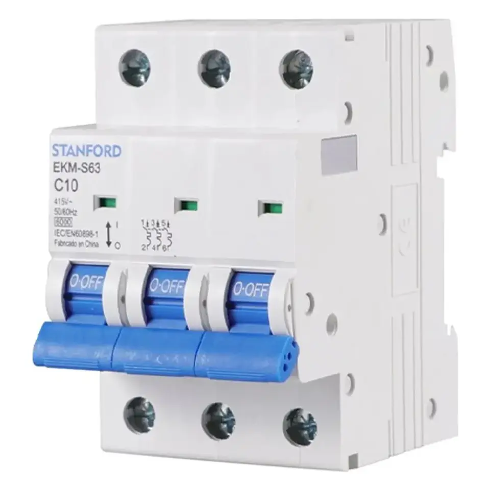 Interruptor Automatico 6KA. C. 3X10A Stanford 1