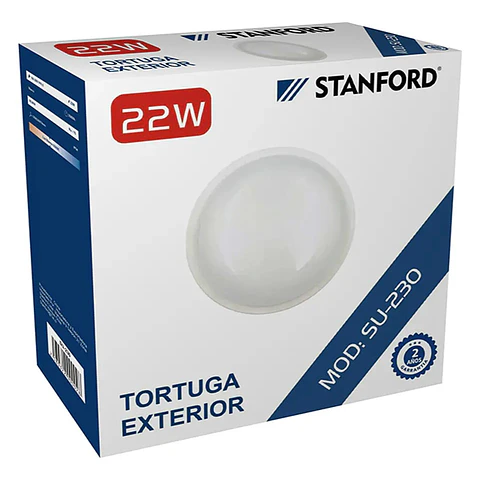 Tortuga Redonda 22W IP54 6500K Stanford