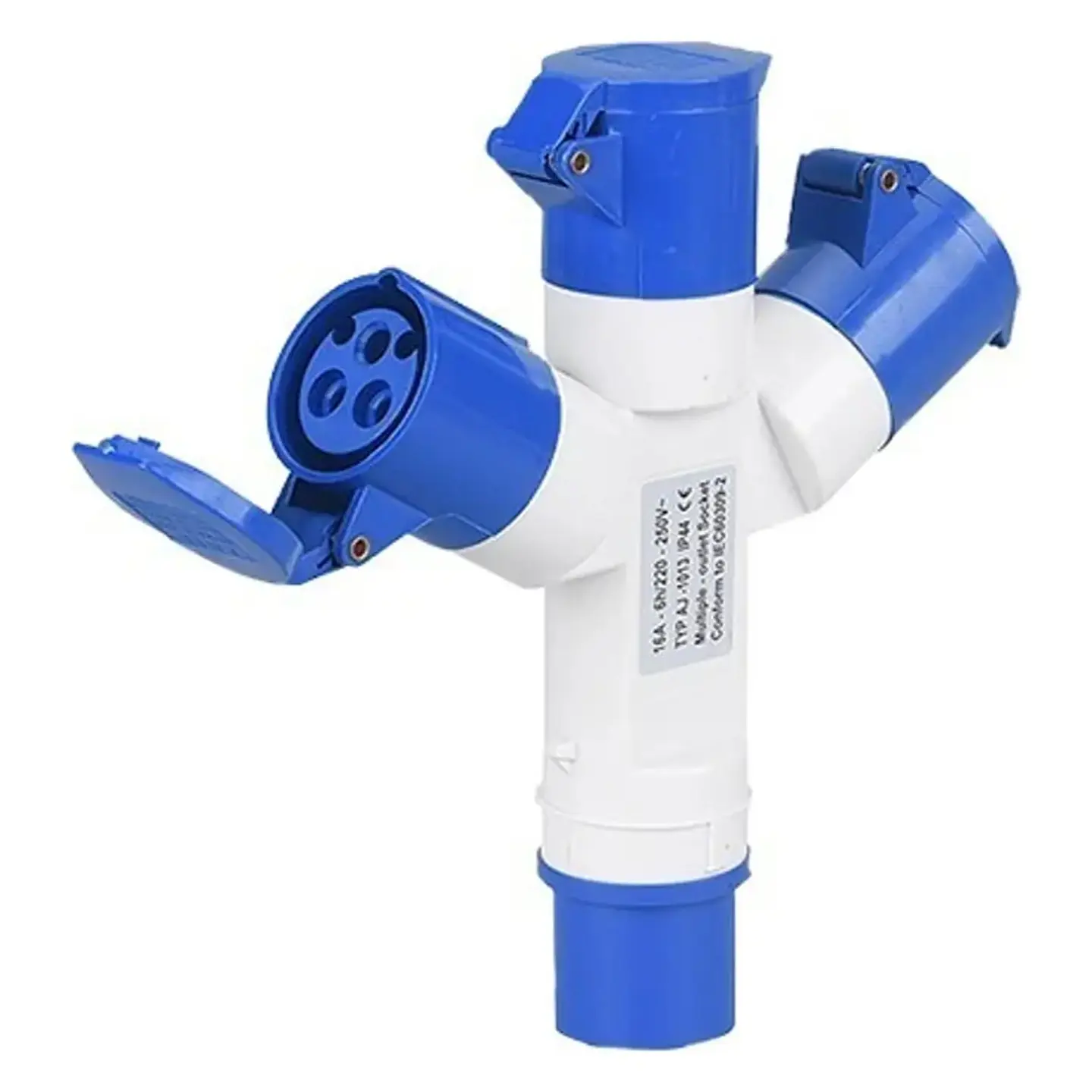 Enchufe Ind Hembra Sobrepuesta IP44.16A.220V.2P+T Stanford 1