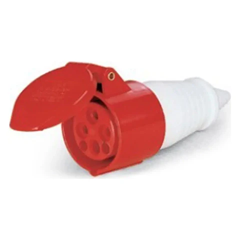 Enchufe Ind Hembra Volante IP44. 32A. 380V. 3P+T Stanford