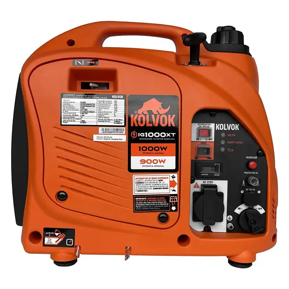 Generador Mono IG1000XT 1KVA Gasolina Kolvok 1