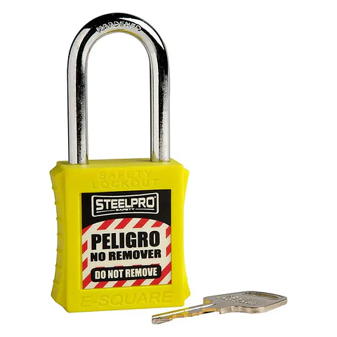 Candado Steelpro X10 Amarillo
