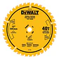 D. Sierra 12'' DeWalt - 40 Dientes - Eje 1'' (25 Mm) - Corte Grueso/rápido Madera - ReemplazoDW3123 - Miniatura 1