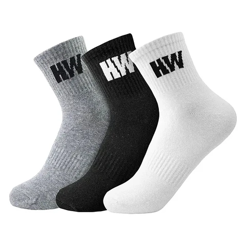 Tripack Calcetines HW Algodon Tobillero Hombre