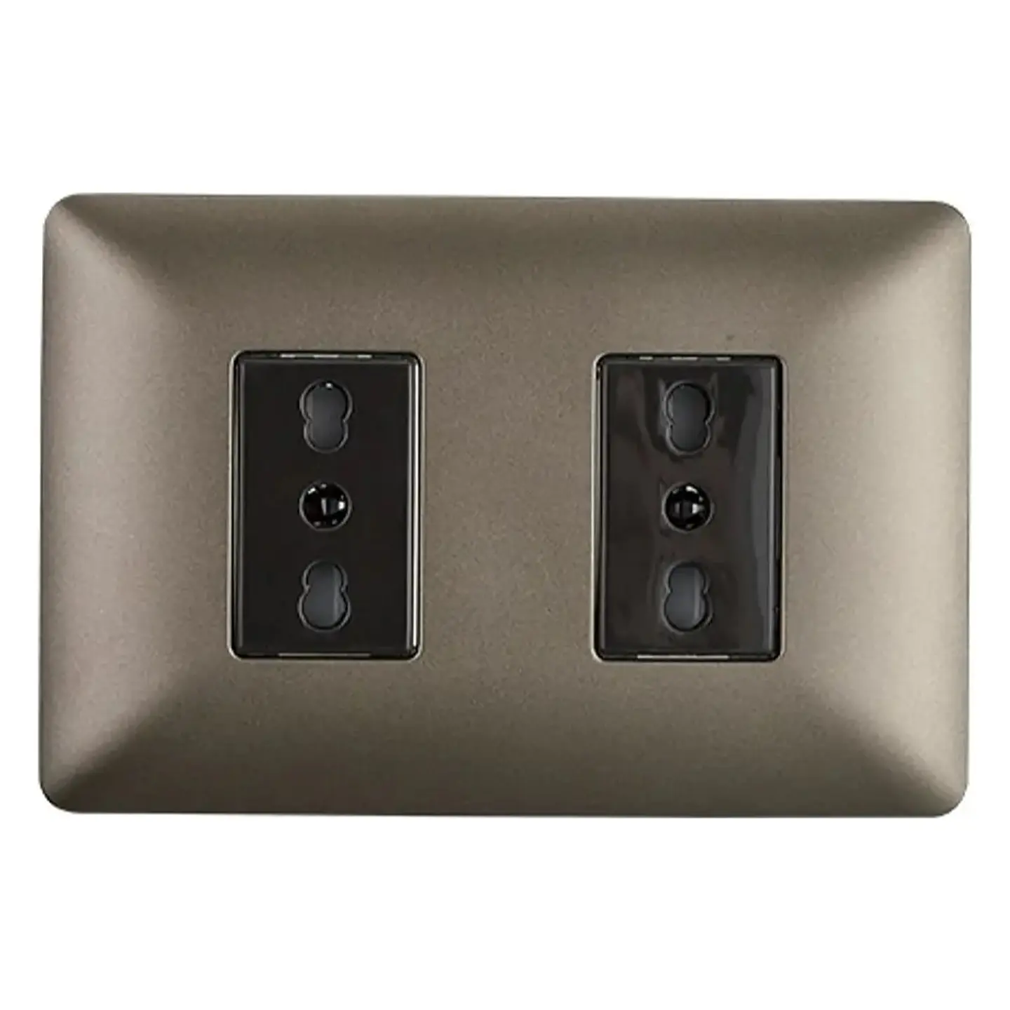 Enchufe Doble Bipaso 10/16A 250V (cafe) Stanford 1