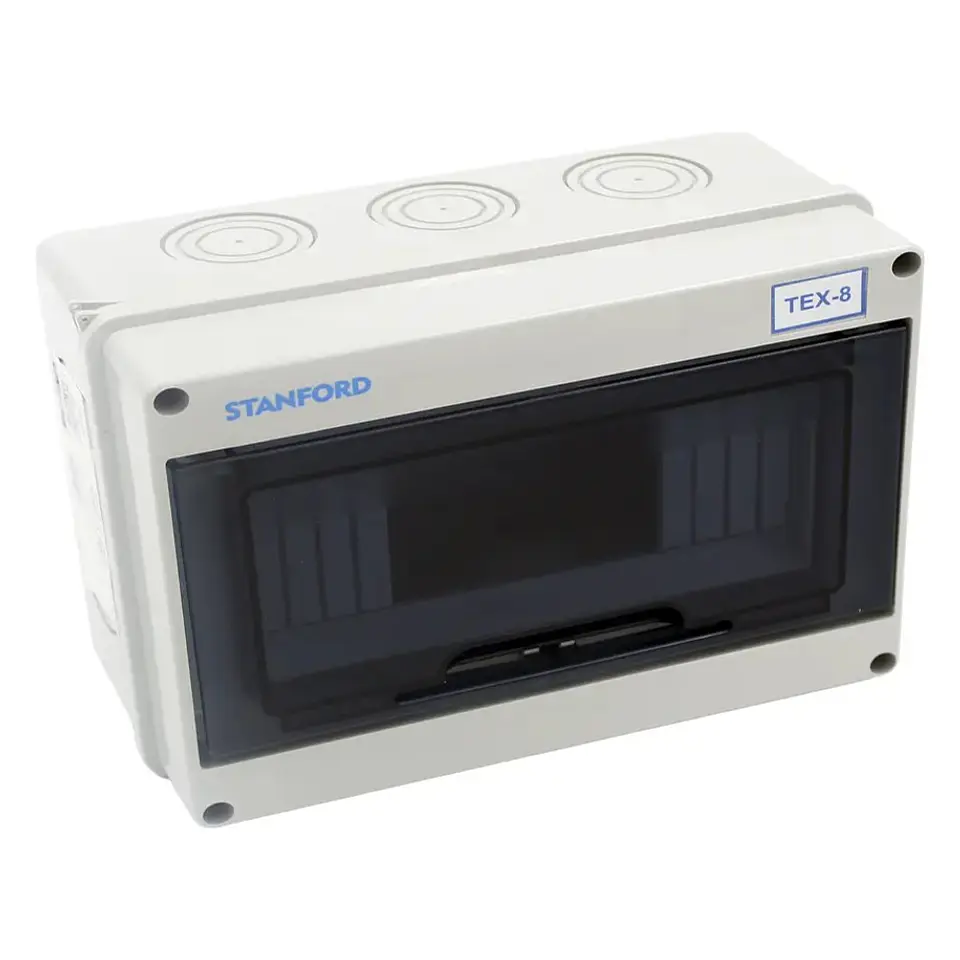 Tablero Sobrepuesto Exterior 8 Polos IP-65 Stanford 1