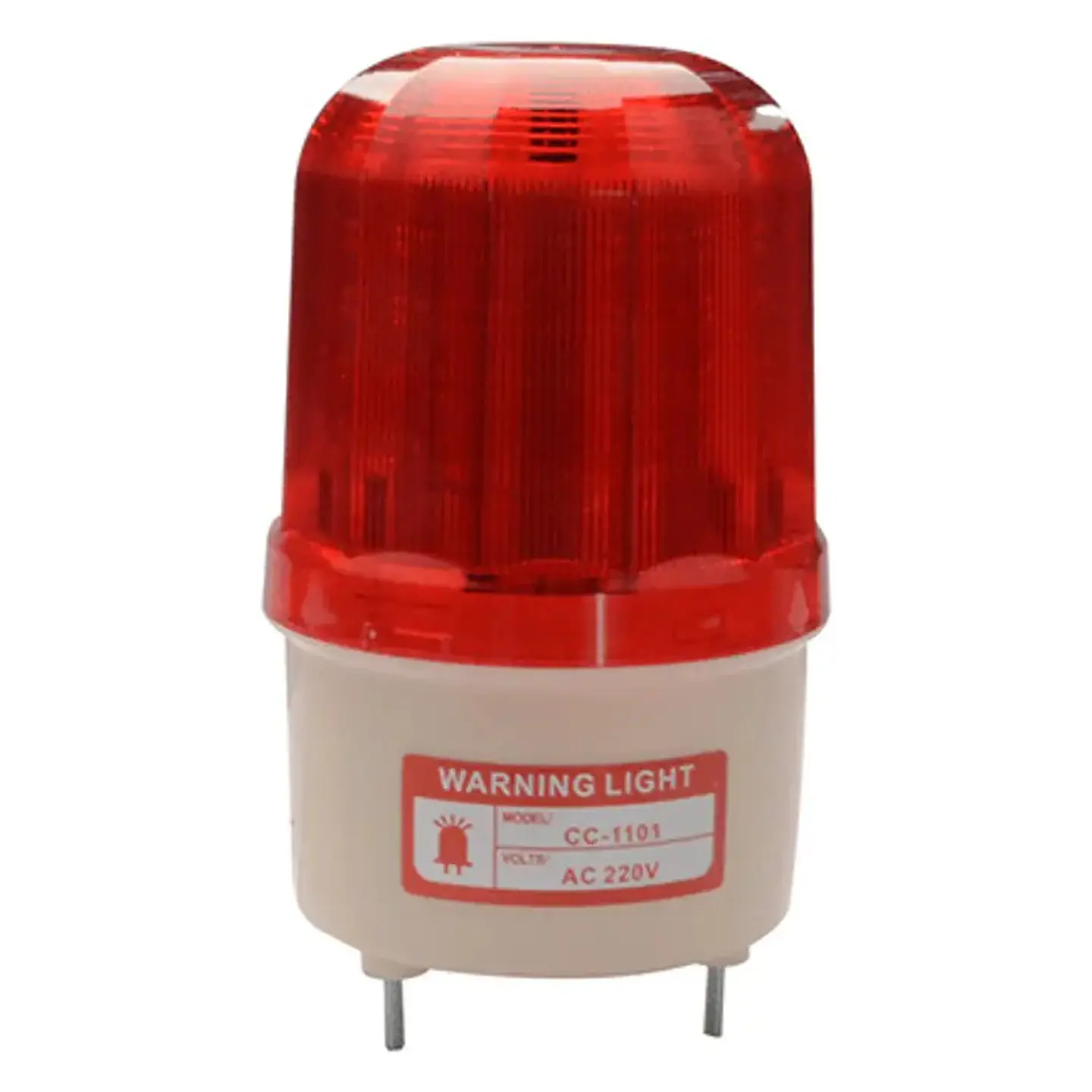 Baliza LED Giratoria. Rojo. 220V. IP44. ?? 102MM Stanford 1