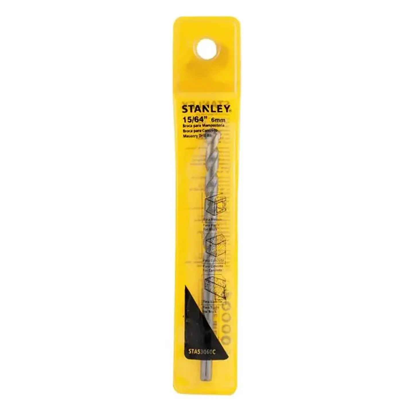 Broca Percusión 6x100mm Stanley 1