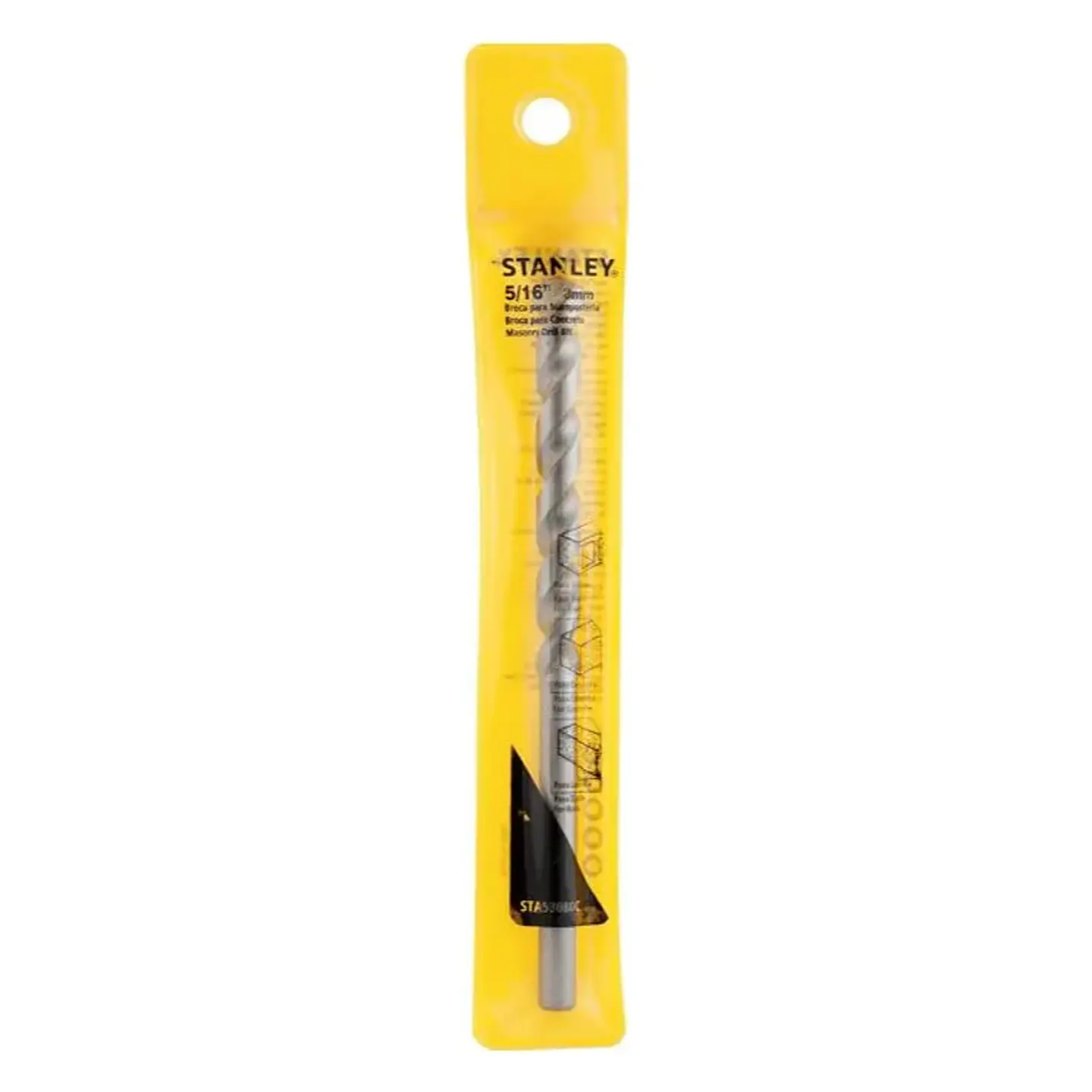 Broca Percusión 8x120mm Stanley 1