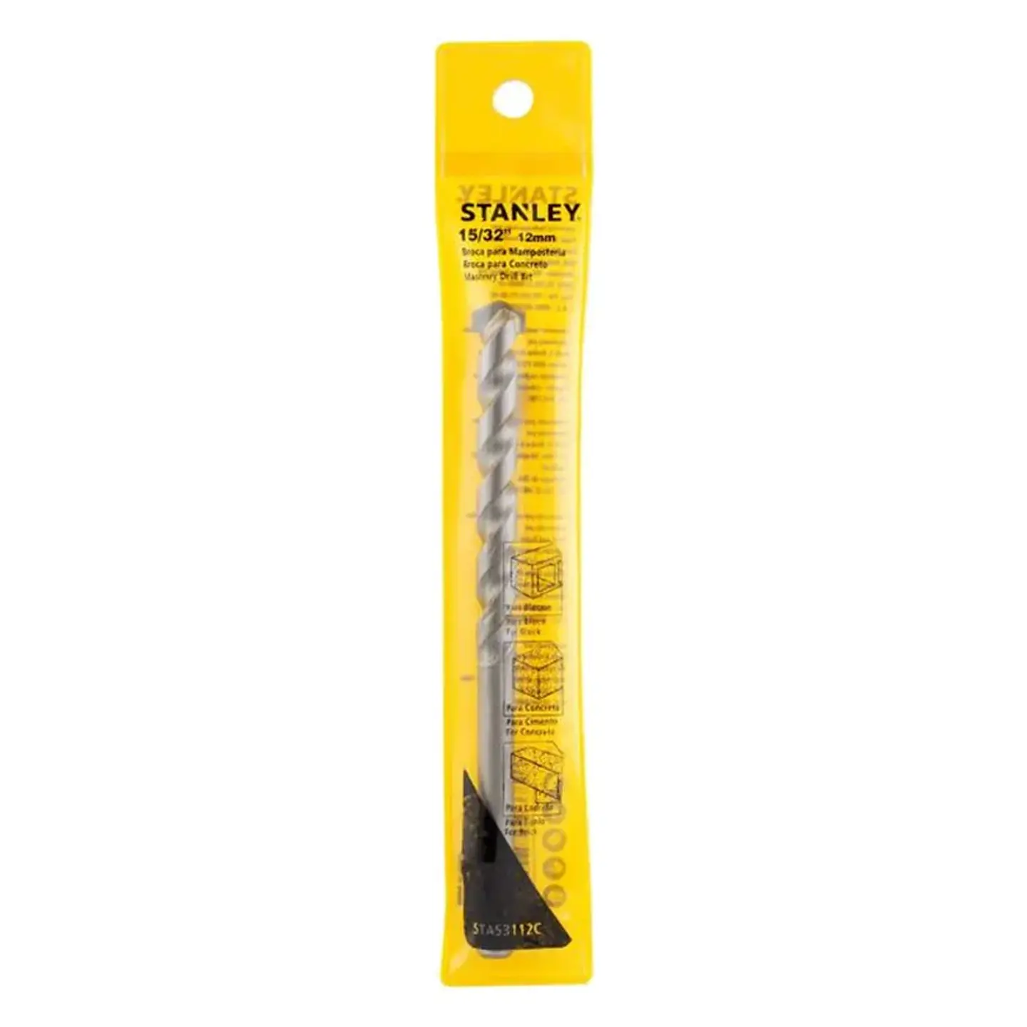 Broca Percusión 12x150mm Stanley 1