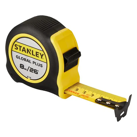 Cinta Metrica Global Plus 8m/26' (nueva) Stanley