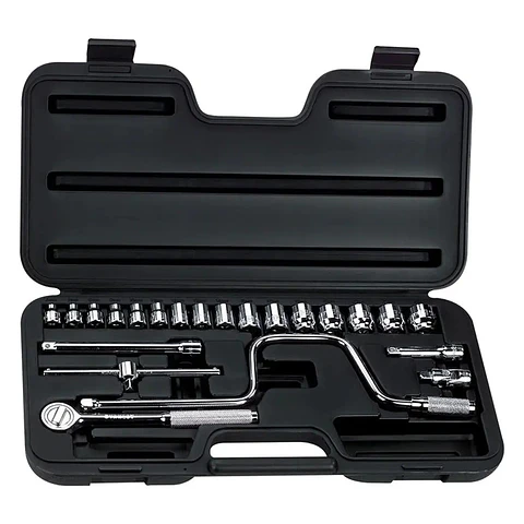 Jgo Dados M3/8" 23PZA (6-22MM) Stanley