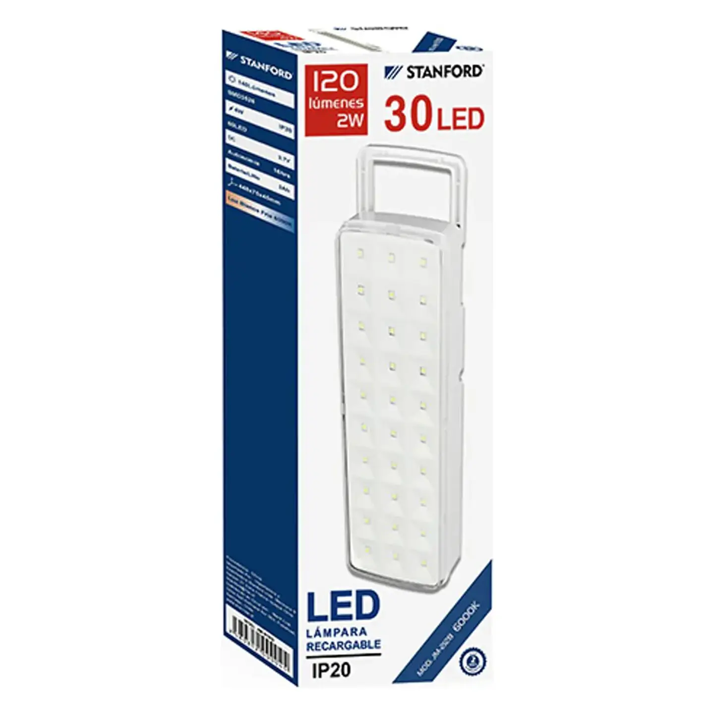 Lampara Recargable 30LED Stanford 1