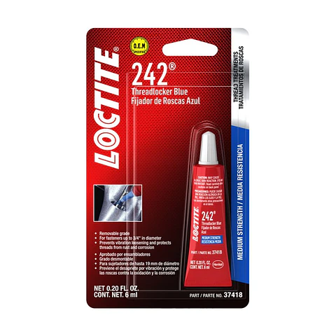Loctite 242 Trabador de Roscas Resistencia Media 50 ml