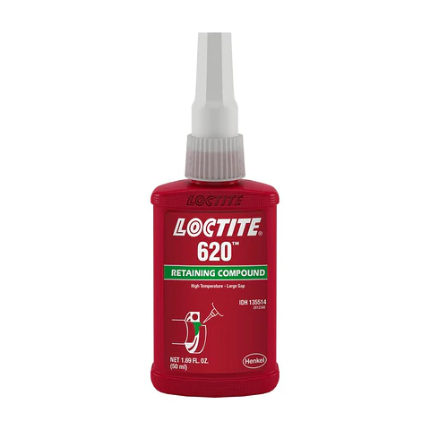 Loctite 620 Fijador de Piezas Cilíndricas Alta Temperatura 50 ml