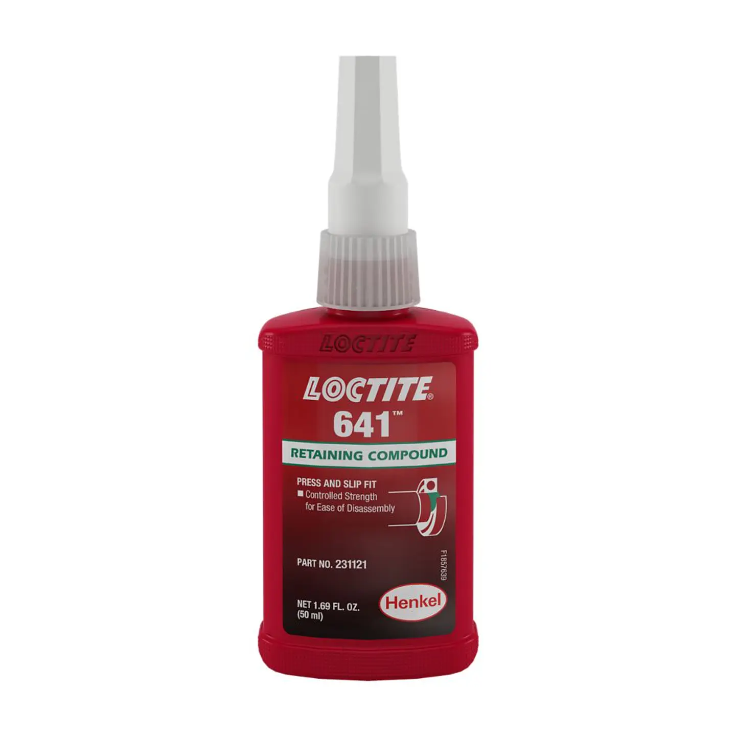 Loctite 641 Fijador de Piezas Cilíndricas Resistencia Media 50 ml 1