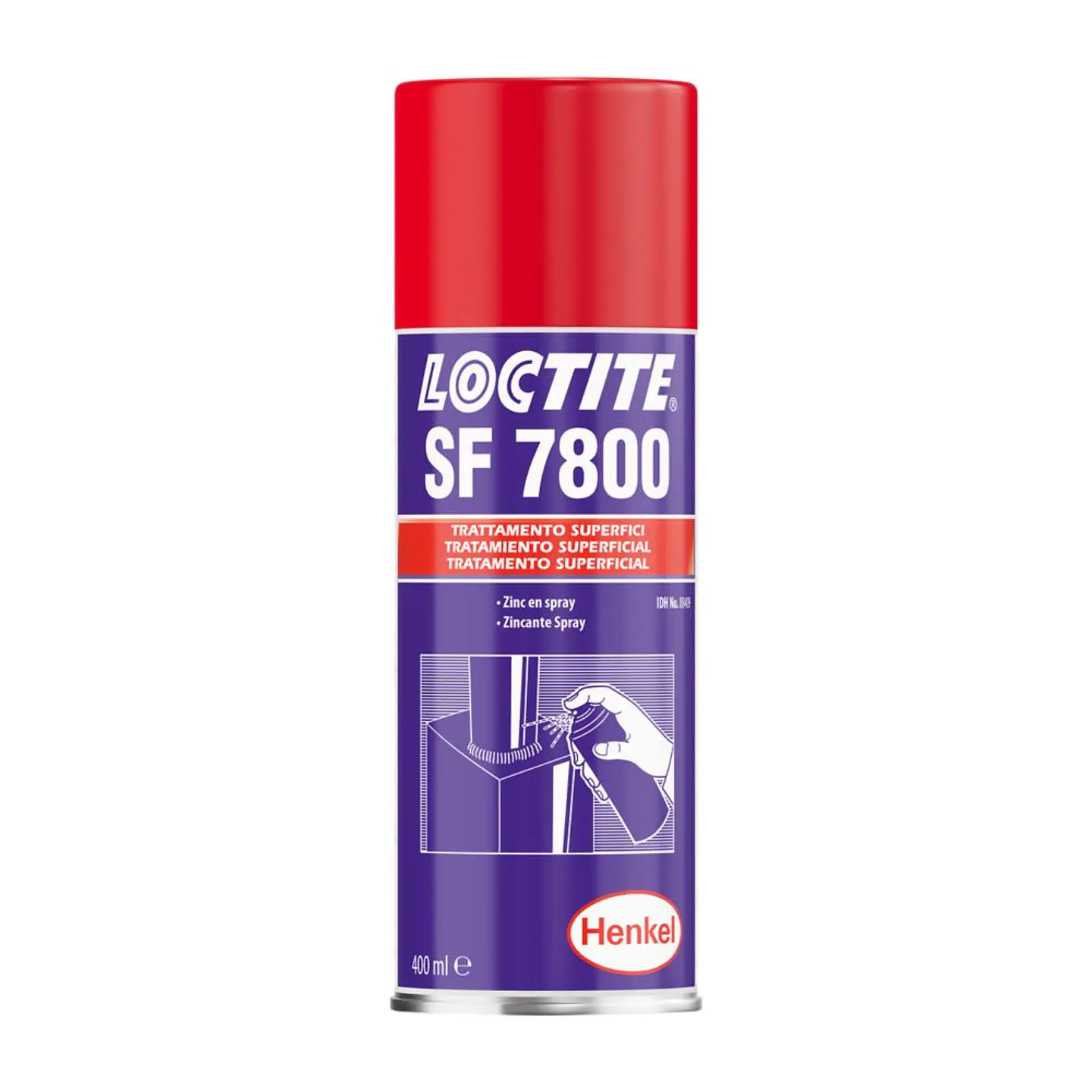 Loctite SF 7800 Galvanizado en Frío en Aerosol 400 ml 1