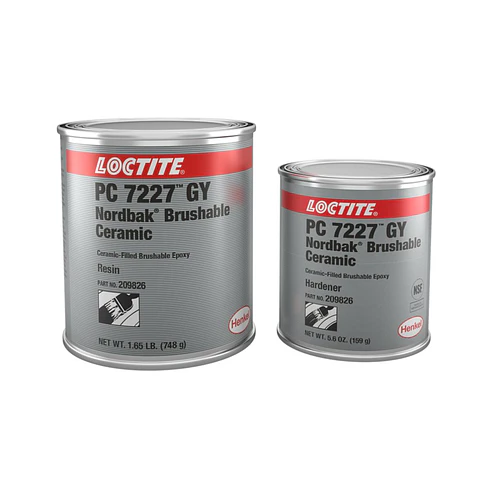 Loctite PC 7227 Cerámica Brochable Gris Kit 0,91 kg