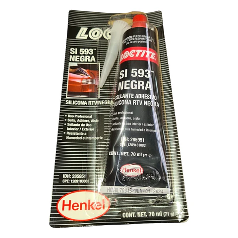 Loctite Silicona RTV Negra 70 ml