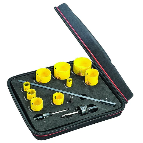Kit 9 Sierras Copa HSS Bimetal (19 A 64 mm) - Starrett