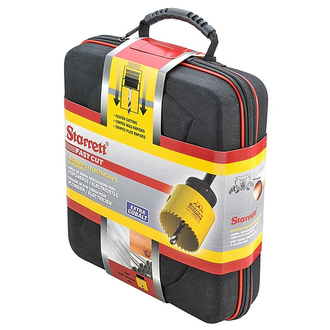 Kit 9 Sierras Copa HSS Bimetal (19 A 64 mm) - Starrett