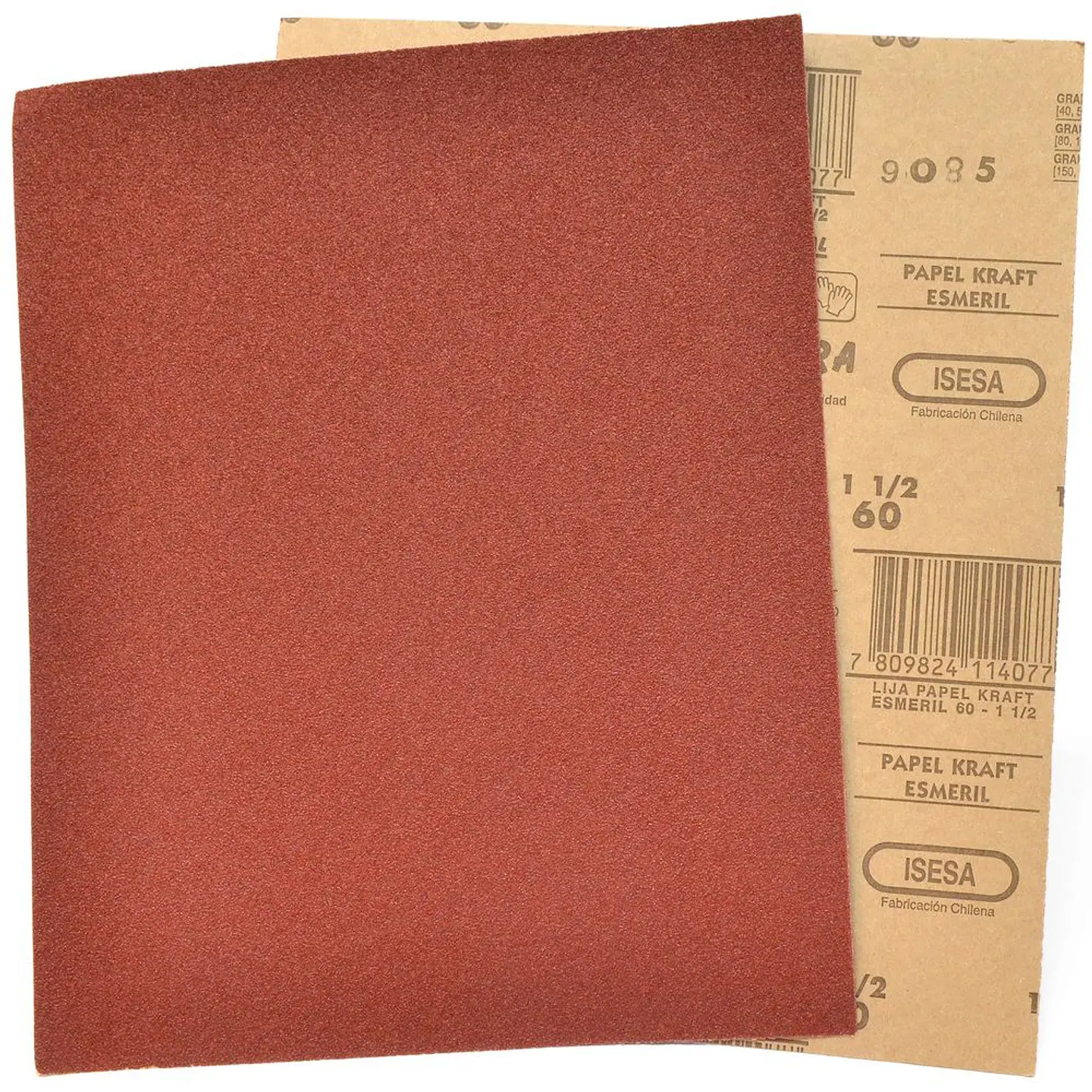 Lija Papel Kraft - Madera - Grano 60 - Isesa 1