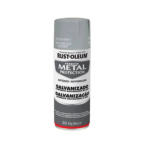 Pintura en Spray Metal Protection Compuesto Galvanizado Gris 454 g Rust-Oleum