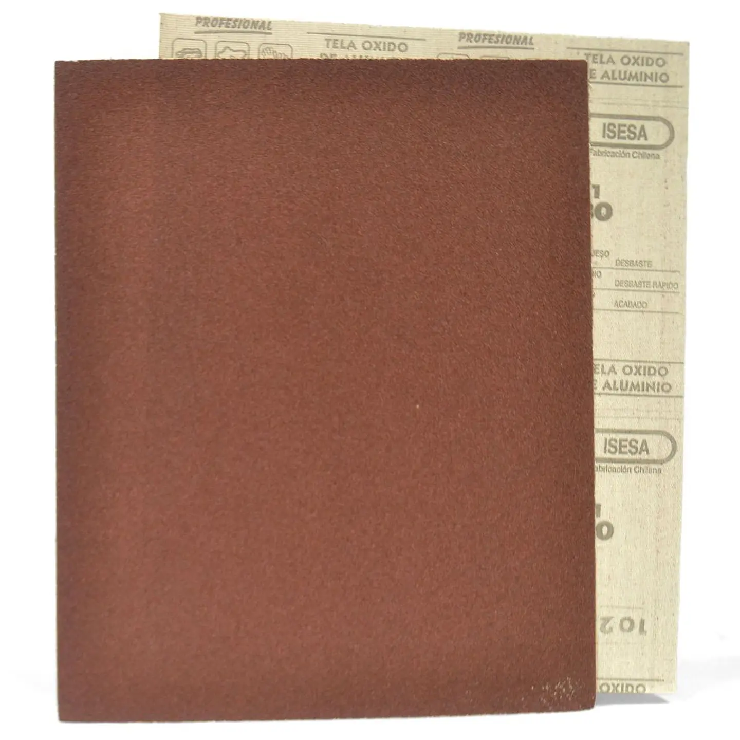Lija Tela Oxido Aluminio - Metal - Grano 80 - Isesa 1