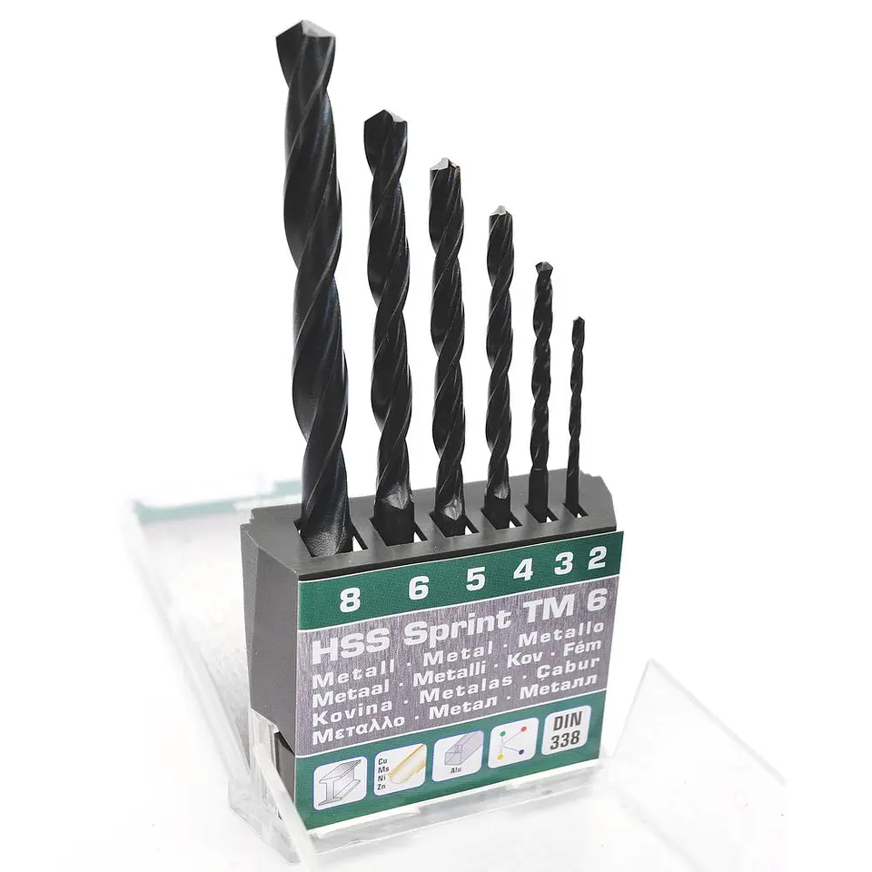 Set Brocas 6 Metal HSS Sprint TM6 Alpen 3