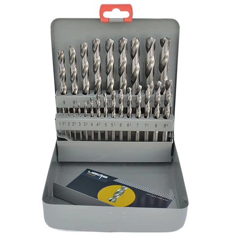 Set Brocas 25 Inoxidable HSS Cobalt KM25 Alpen