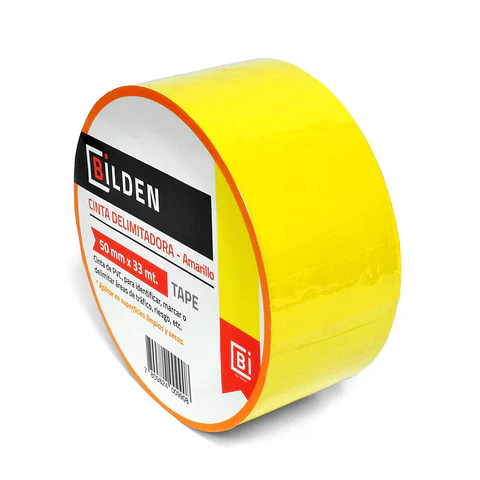 Cinta Delimitadora Amarillo 50mm (33 metros) - Bilden