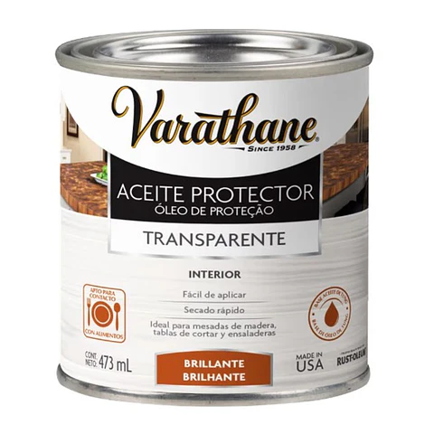 Aceite Protector Transparente para Madera 473 ml Varathane Rust-Oleum