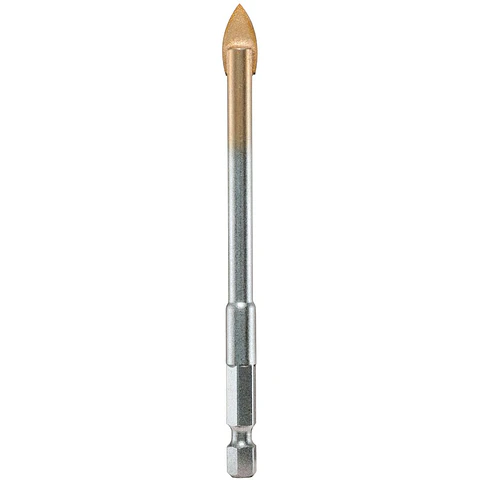 Broca para Vidrio 10 mm Largo 130 mm Hexagonal 1/4'' Profi Glas Alpen