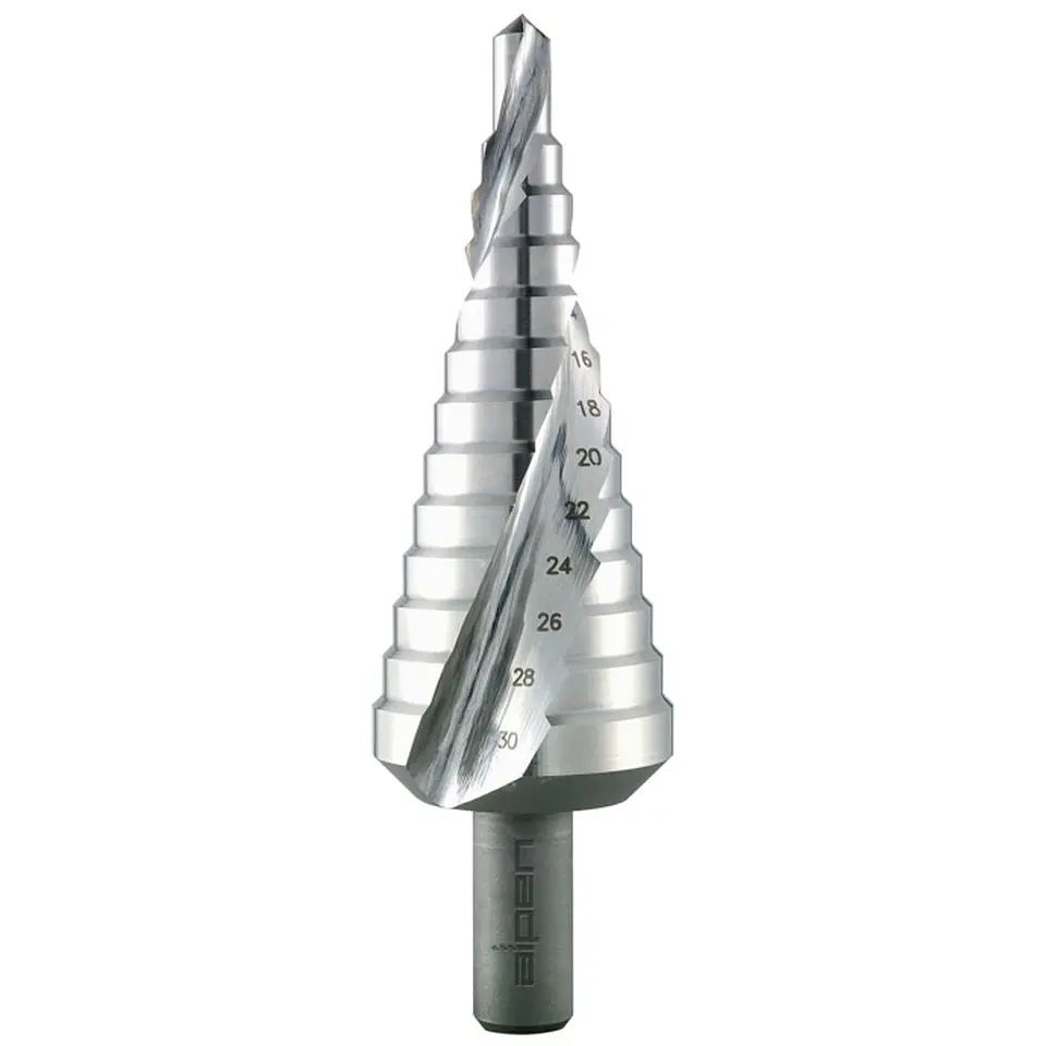 Broca Escalonada para Metal 6 A 30 mm 8 mm HSS Alpen 1