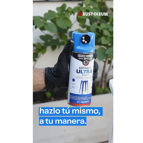 Pintura en Spray Ultra 5 en 1 Multisuperficie Anticorrosiva Blanco Brillante 340 g Rust-Oleum