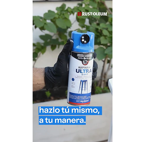 Pintura en Spray Ultra 5 en 1 Multisuperficie Anticorrosiva Blanco Mate 340 g Rust-Oleum