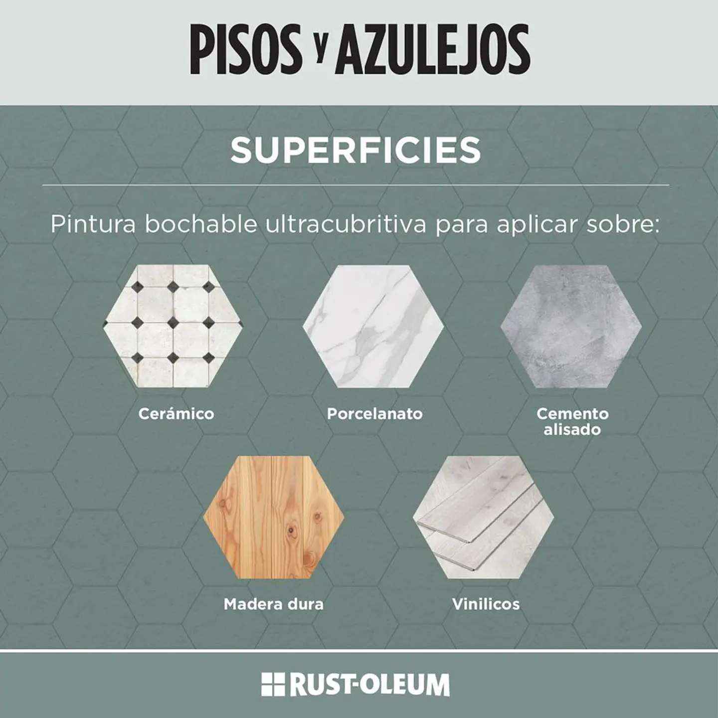 Protector para Pisos y Azulejos Base Gris Piedra 946 ml Rust-Oleum 3