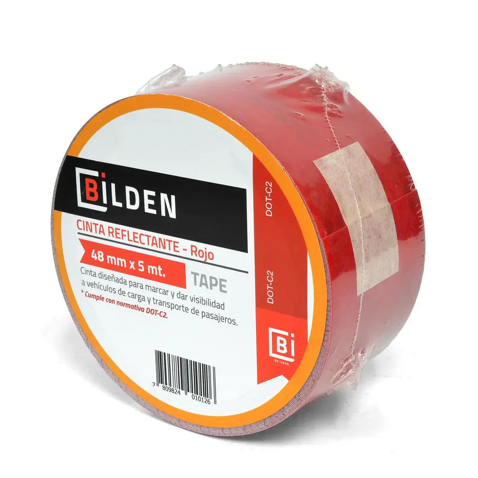 Cinta Reflectante DOT-C2 Rojo 48mm (5 metros) - Bilden 1