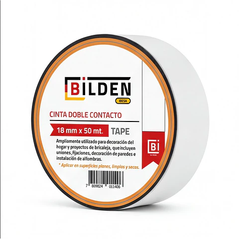 Cinta Doble Contacto 18mm x 50m x 1,2mm - Bilden