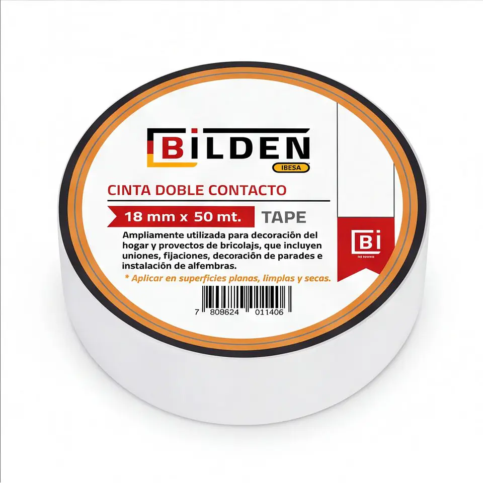 Cinta Doble Contacto 18mm x 50m x 1,2mm - Bilden 2