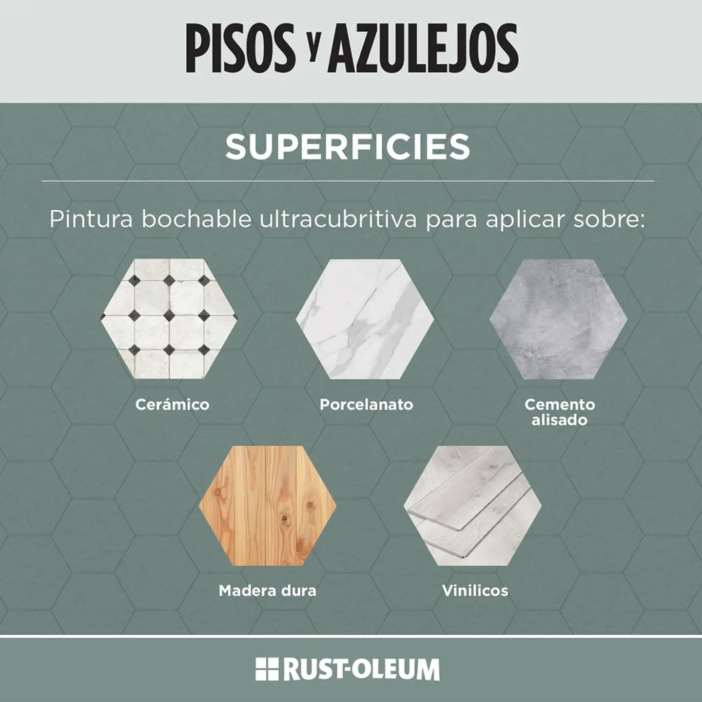 Protector para Pisos y Azulejos Transparente Mate 946 ml Rust-Oleum 3