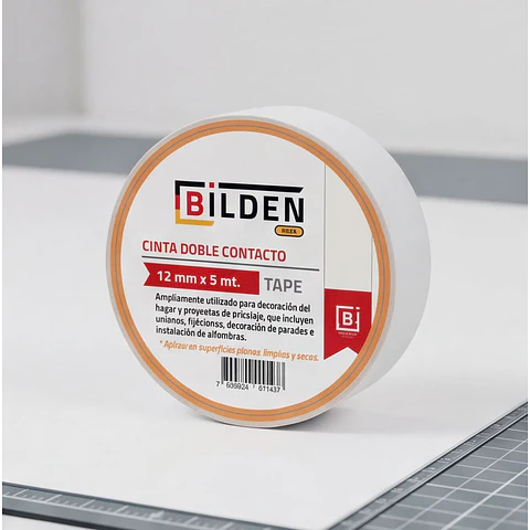 Cinta Doble Contacto 12mmx5mx1,2mm - Bilden