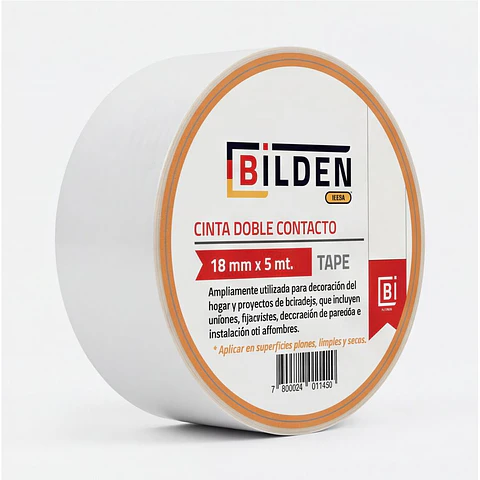 Cinta Doble Contacto 18mm x 5m x 1,2mm - Bilden