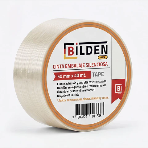 Cinta Embalaje Silenciosa 50mm x 40m - Bilden